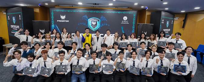 เอเซอร์มอบประกาศนียบัตรแก่นักศึกษาในโครงการ Esports Internship Program เปิดประตูสู่โอกาสในวงการอีสปอร์ตไทย