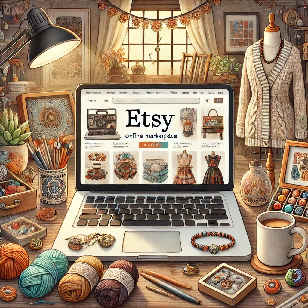 แนะนำเว็บไซต์ Etsy.com ตลาดออนไลน์สำหรับสินค้าทำมือและของสะสม